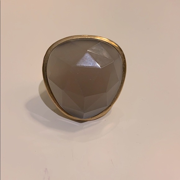 Lola Rose Smoky Quartz Gold Ring - Picture 1 of 6